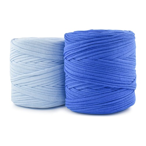 T-shirt Yarn Cotton Spaghetti / odcienie niebieskiego