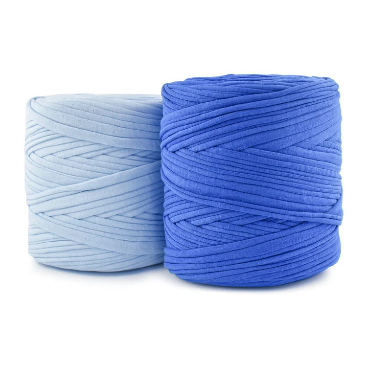 T-shirt Yarn Cotton Spaghetti / odcienie niebieskiego