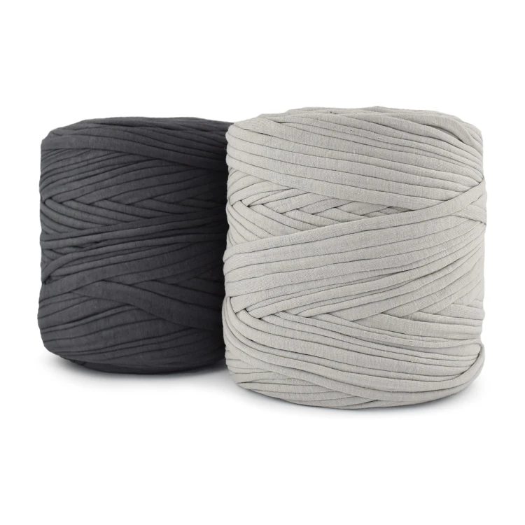 T-shirt Yarn Cotton Spaghetti / odcienie szarości