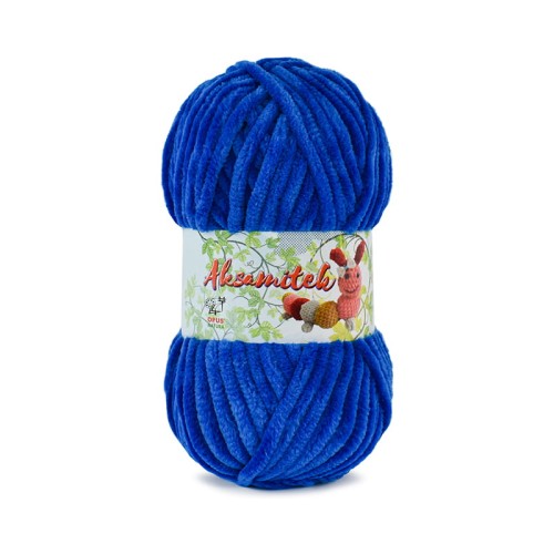Włóczka Opus Natura Aksamitek 50 g / 233 kobalt