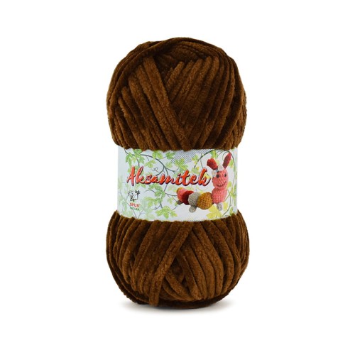Włóczka Opus Natura Aksamitek 50 g / 05 ciemna czekolada