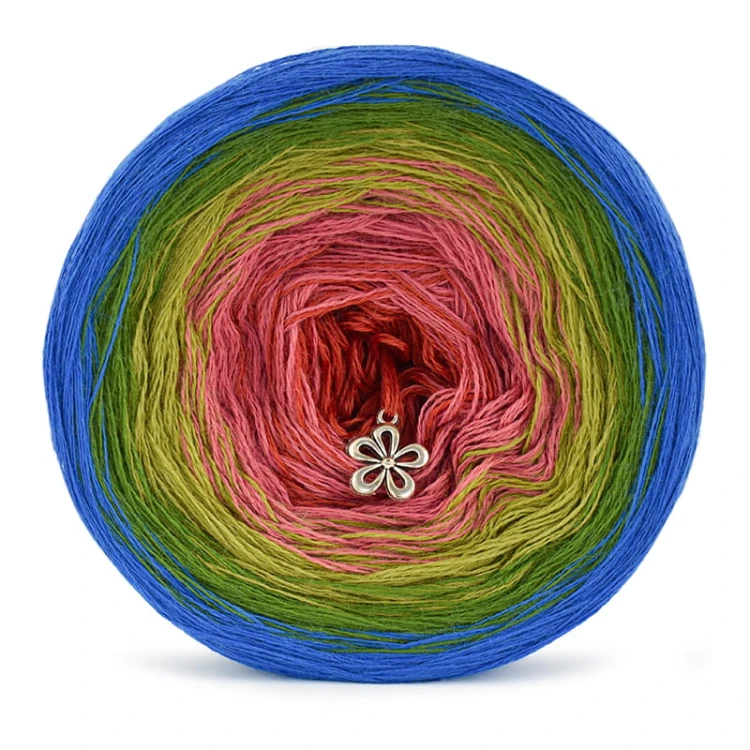 KOKONEK Merino 573 Ostatnia stacja - Chaber/paproć/oliwka/malwa/cegła