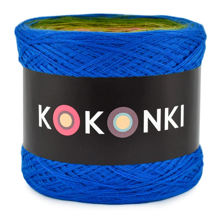 KOKONEK Merino 573 Ostatnia stacja - Chaber/paproć/oliwka/malwa/cegła