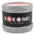 KOKONEK Merino 395 Frosty Morning - Szary/morela/krem/patyna