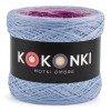 KOKONEK Merino 314 Dragon fruit - Jasne indygo/ametyst/jeżyna/ciemny szary melanż