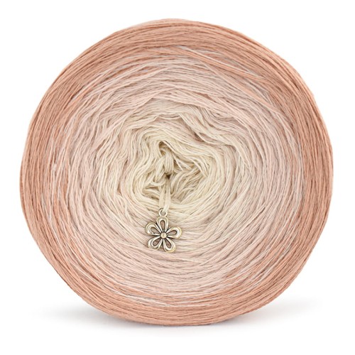 KOKONEK Merino 529 - Zgaszona morela/nude/jasny beż