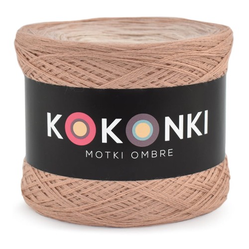 KOKONEK Merino 529 - Zgaszona morela/nude/jasny beż