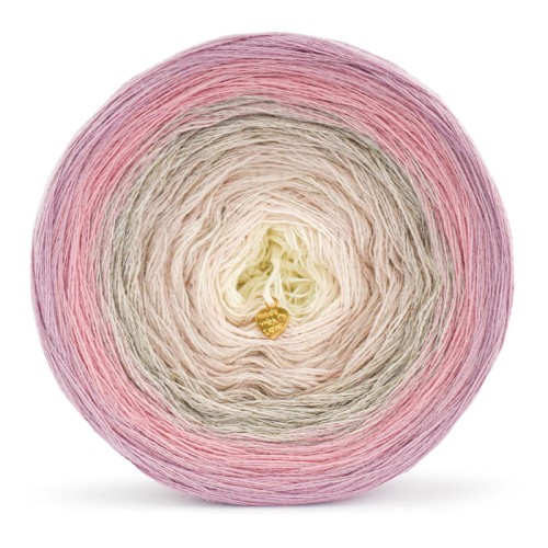 KOKONEK Merino 558 - Brudny róż/morela/safari/nude/krem