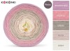 KOKONEK Merino 558 - Brudny róż/morela/safari/nude/krem