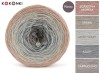 KOKONEK Merino 600 MIX Ulotna chwila - Zgaszona morela/safari/jasny szary/szary/cappuccino