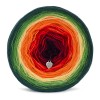 KOKONEK Merino 478 - Ciemna zieleń/zieleń/żółty/pomarańcz/czerwień/wino