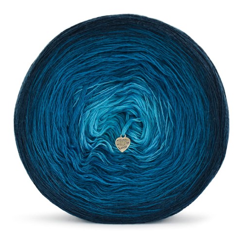KOKONEK Merino 401 June Night - Navy/petrol II/petrol/turkus
