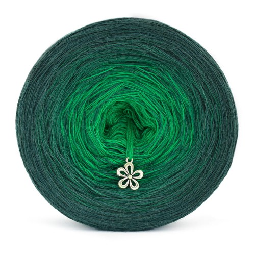 KOKONEK Merino 466 - Ciemna zieleń/malachit/zieleń