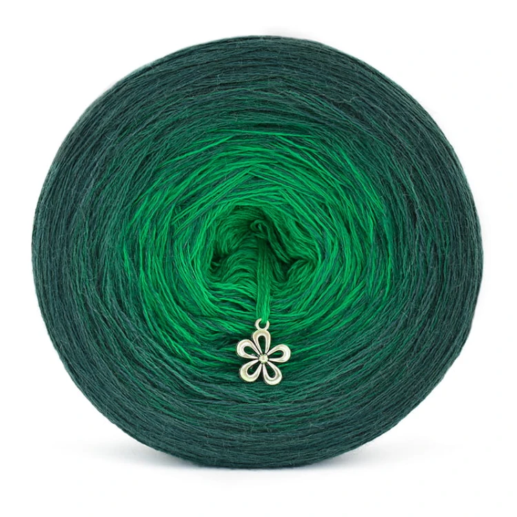 KOKONEK Merino 466 - Ciemna zieleń/malachit/zieleń