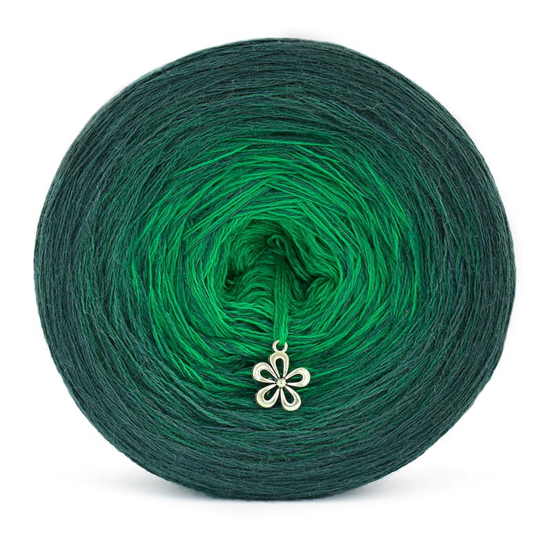 KOKONEK Merino 466 - Ciemna zieleń/malachit/zieleń