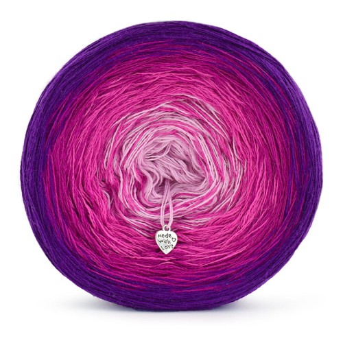 KOKONEK Merino 321 Forest Jam - Fiolet/jeżyna/piwonia/jasny róż