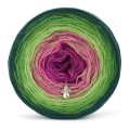 KOKONEK Merino 363 Blackberry Bush - Ciemna zieleń/zieleń/jasna zieleń/piwonia/jeżyna