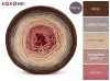 KOKONEK Merino 577 Nocna opowieść - Brąz/cappuccino/ciepły beż/zgaszona morela/malwa