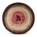 KOKONEK Merino 577 Nocna opowieść - Brąz/cappuccino/ciepły beż/zgaszona morela/malwa