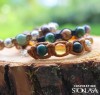 Sznurek bawełniany woskowany 1mm / 20m / jasny róż