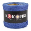 KOKONEK Merino 667 - Atrament/niebieski/jasny niebieski/kurkuma/pomarańcz