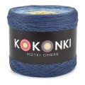 KOKONEK Merino 668 - Fumo/szaro-niebieski/błękit/żółty/krem