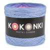 KOKONEK Merino 669 - Jasny niebieski/niebieski/jasny fiolet/chłodny róż/jasny róż
