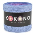 KOKONEK Merino 669 - Jasny niebieski/niebieski/jasny fiolet/chłodny róż/jasny róż
