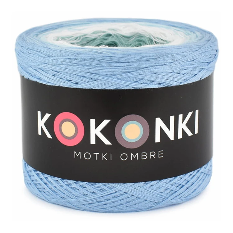KOKONEK Classic A098 Błękit/jasny błękit/biel/patyna/morski