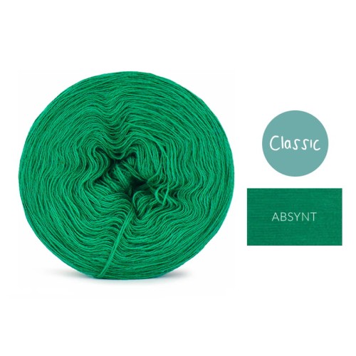 KOKONEK Classic Jeden kolor - absynt / 250 m