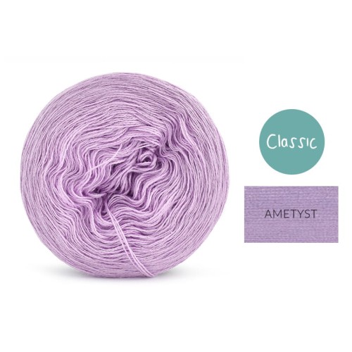 KOKONEK Classic Jeden kolor - ametyst / 250 m