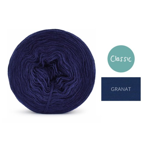 KOKONEK Mono Classic jeden kolor - granat / 250m