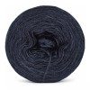 KOKONEK Classic Jeden kolor - navy melanż / 250 m