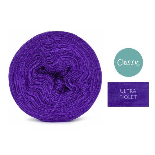 KOKONEK Classic Jeden kolor - ultra fiolet / 250 m