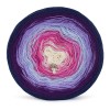 KOKONEK Merino 670 Angelika - Granat/śliwka/jasny fiolet/jasne indygo/piwonia/krem