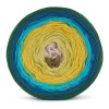KOKONEK Merino 671 Sylwia - Malachit/petrol II/turkus/złoty/limetka/nude