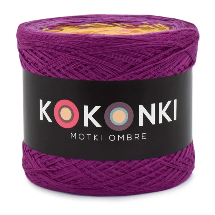 KOKONEK Classic B087 Eliza - Jeżyna/jasny fiolet/żółty/morela/jasny niebieski