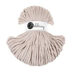 Sznurek pleciony bawełniany Bobbiny Premium / Cielisty / Nude / 5mm / 100m