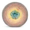 KOKONEK Merino 673 Julita - Cappuccino/zgaszona morela/ciepły beż/żółty/patyna