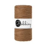 Sznurek skręcany bawełniany Bobbiny Macrame Cord / Karmel / Caramel / 3mm / 100m