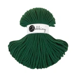 Sznurek pleciony bawełniany Bobbiny Premium / Leśny / Pine Green / 5mm / 100m