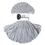 Šňůrka pletená bavlněná Bobbiny Junior / Mramorová / Marble / 3mm / 100m