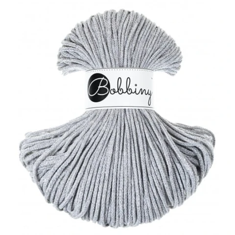 Sznurek pleciony bawełniany Bobbiny Junior / Marmurkowy / Marble / 3mm / 100m