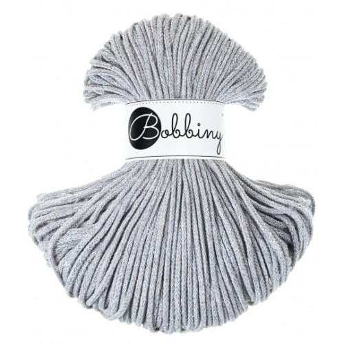 Sznurek pleciony bawełniany Bobbiny Junior / Marmurkowy / Marble / 3mm / 100m