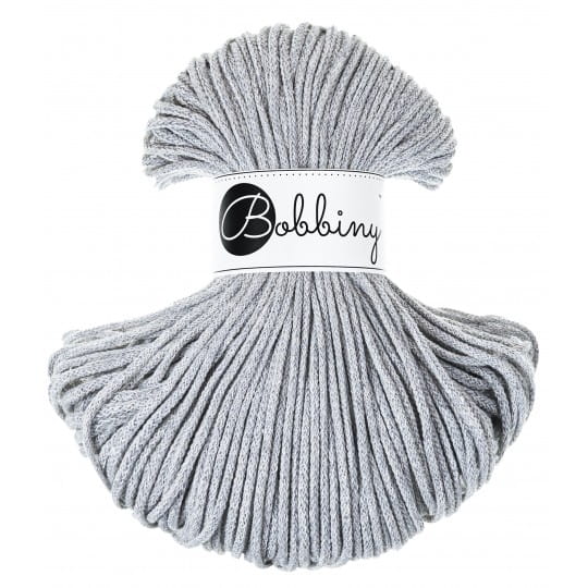 Sznurek pleciony bawełniany Bobbiny Junior / Marmurkowy / Marble / 3mm / 100m