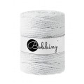 Sznurek skręcany 3-żyłowy bawełniany Bobbiny 3ply Macrame Rope / Biały / White / 5mm / 100m