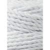 Sznurek skręcany 3-żyłowy bawełniany Bobbiny 3ply Macrame Rope / Biały / White / 5mm / 100m