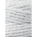 Sznurek skręcany 3-żyłowy bawełniany Bobbiny 3ply Macrame Rope / Biały / White / 5mm / 100m