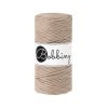 Sznurek skręcany bawełniany Bobbiny Macrame Cord / Piaskowy / Sand / 3mm / 100m
