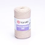 Sznurek YarnArt Twisted Macrame 3mm 753 /zimny beż